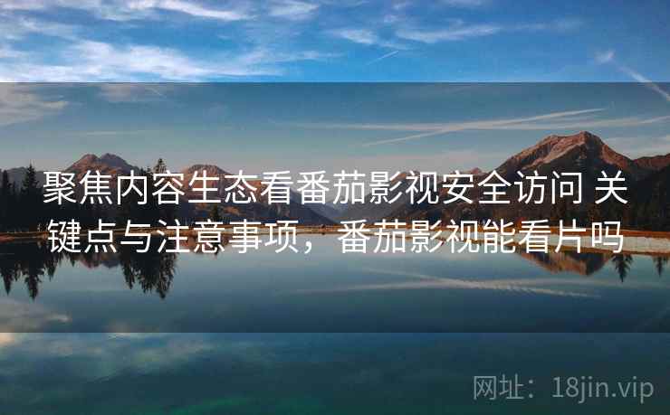 聚焦内容生态看番茄影视安全访问 关键点与注意事项，番茄影视能看片吗